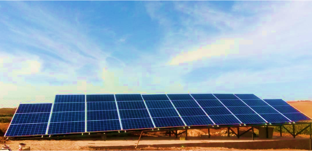 Solar pumping project at TIFLET (10.6 KW)